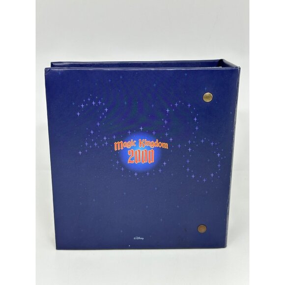 VTG 2000 Disney Magic Kingdom Photo Album | Mickey-Mouse Castle Fireworks Cover - Picture 7 of 11